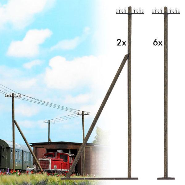 Busch Telegraph Poles 1499