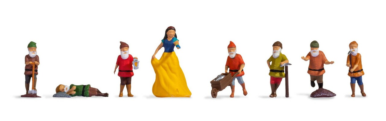 Noch 15803 Snow White & the Severn Dwarfs Figure Set