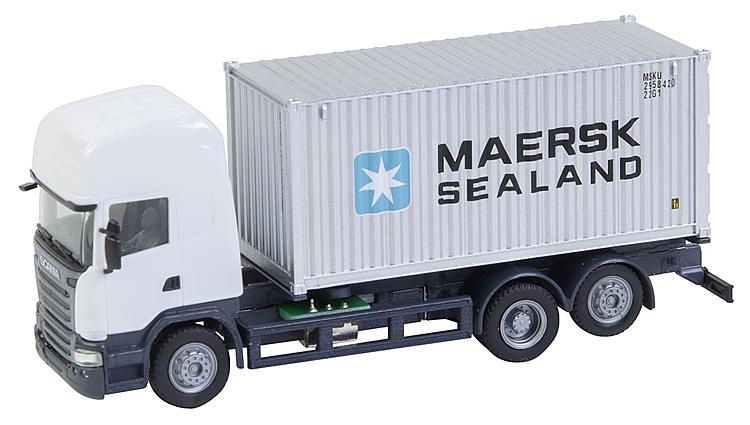 Faller 161598 Car System Scania Lorry Sea container Maersk