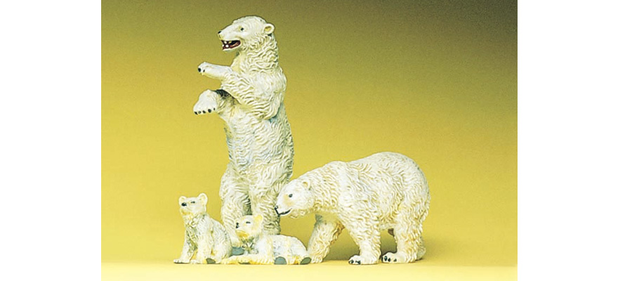 Preiser Polar Bears 20384