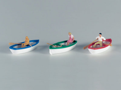 Vollmer 2225 3 Rowing Boats with 3 Passengers