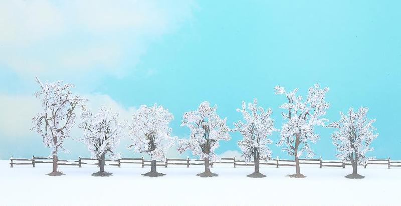 Noch x 7 Winter Trees 25075