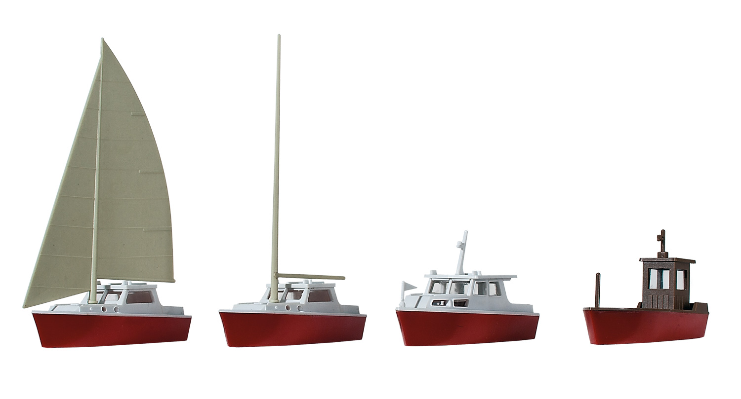 Kibri 39160 Set of Boats 