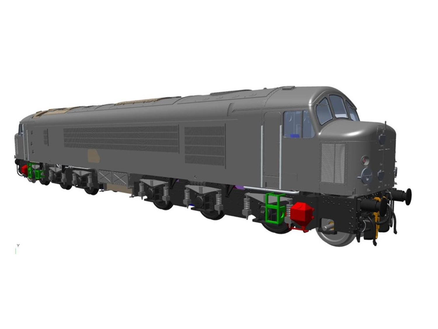 Heljan 4400 Class 44 D6 Whernside BR Green DCC Ready