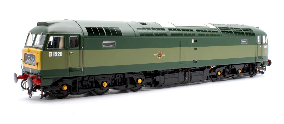 Heljan 47103 Class 47 D1526 BR Two Tone Green Small Yellow Panels with DCC Sound