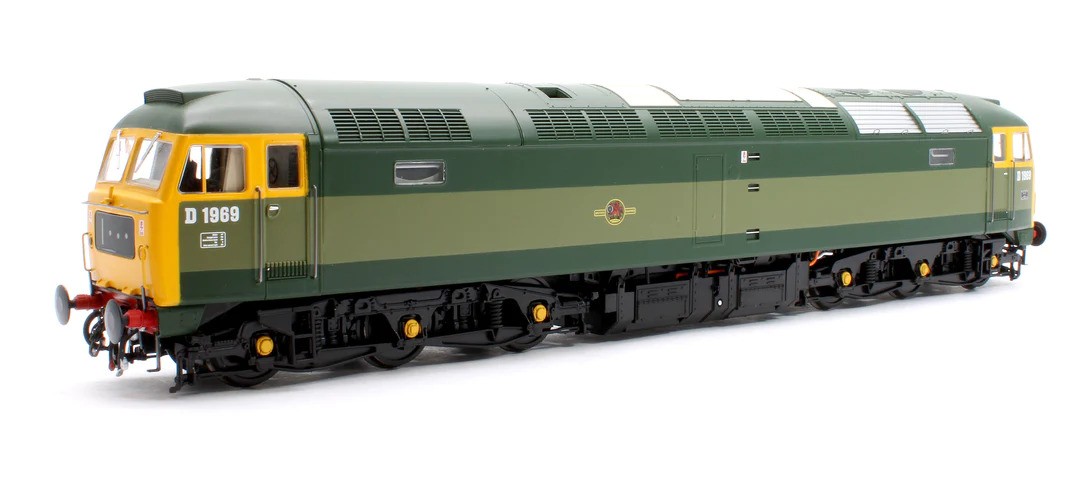 Heljan 4711 Class 47 D1969 BR Two Tone Green Full Yellow Ends
