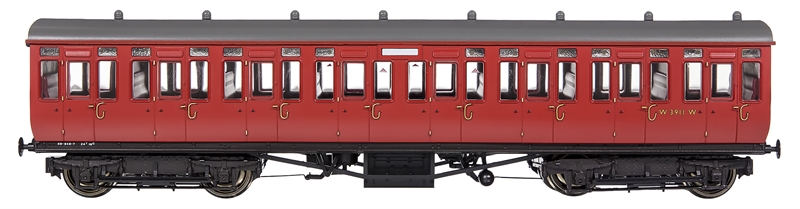Dapol 4P-020-511 GWR Toplight Mainline City BR Maroon All 2nd 3911 S6