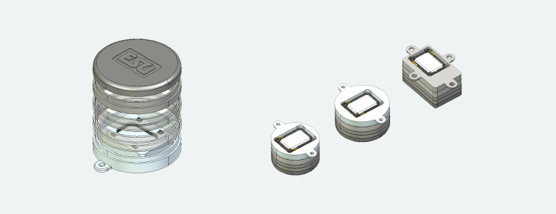 ESU Loksound Modular Speaker Baffle Set for a Single Sugar Cube Speaker 50341