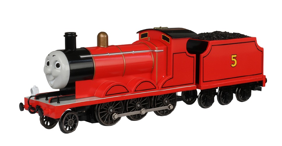 Bachmann 58743BE Thomas & Friends James The Red Engine with Rolling Eyes