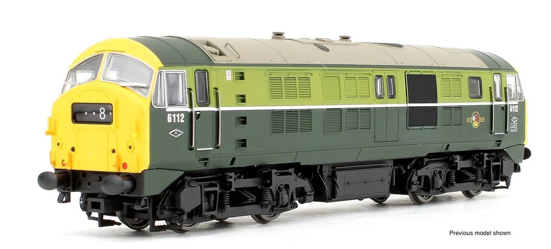 Dapol 4D-014-005S Class 29 6101 BR Two Tone Green FYE DCC Sound Fitted