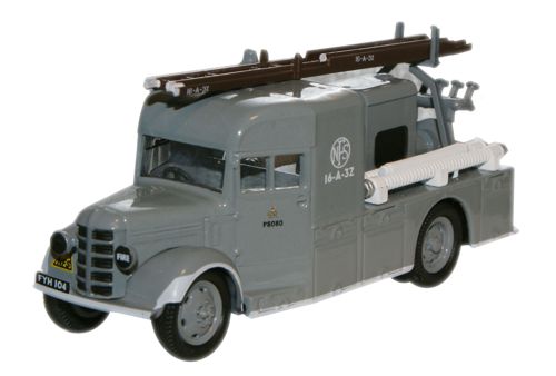Oxford Diecast National Fire Service Bedford WLG Heavy Unit 76BHF001