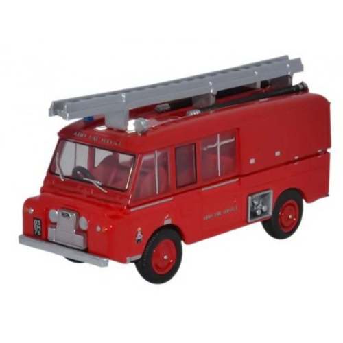 Oxford Diecast Land Rover FT6 Carmichael Army Fire Service 76LRC004