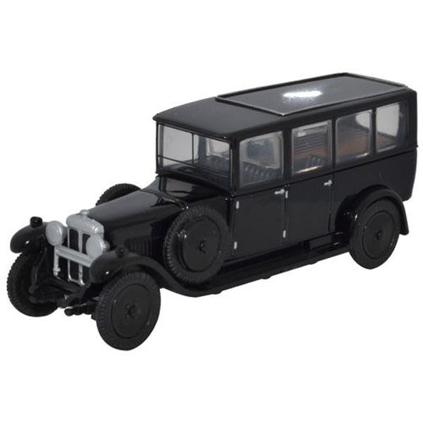 Oxford Diecast Daimler Hearse Black 76RDH001
