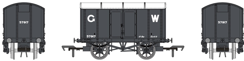 Rapido Trains 908005 Iron Mink No.57917 GWR Grey 16