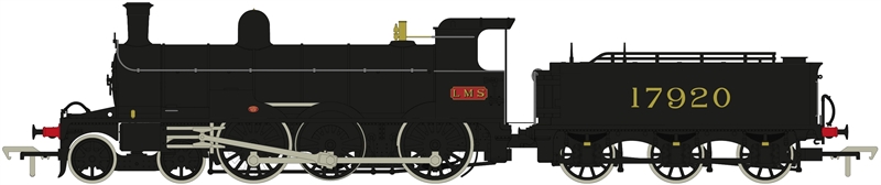 Rapido Trains 914004 Class I Jones Goods 4-6-0 No.17920 in LMS Unlined Black Early Condition