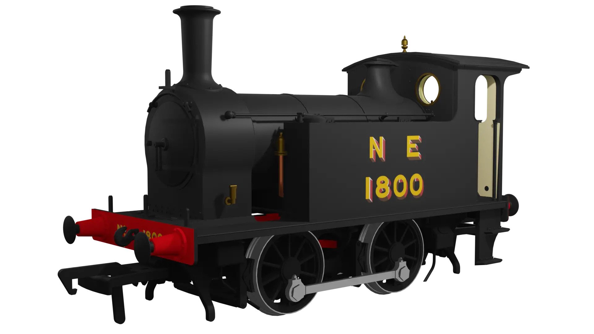 Rapido Trains 932005 LNER Y7 No.1800 NE Wartime Livery DCC Ready