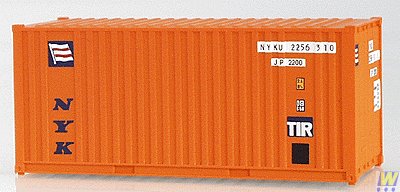 Walthers Cornerstone 20' Container NYK 933-1766