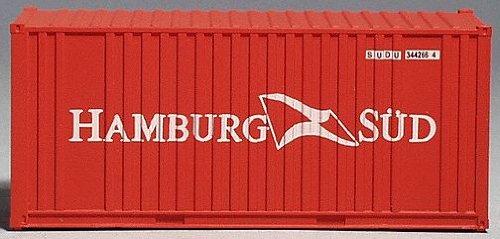 Walthers Cornerstone 20' container Hamburg 933-1767