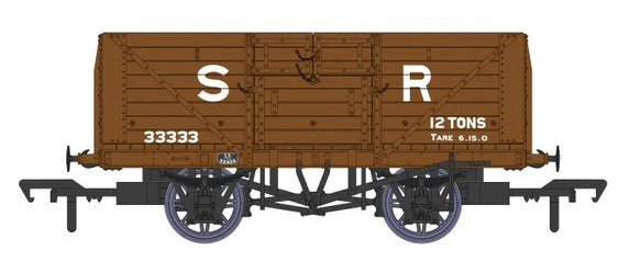 Rapido Trains 940006 D1379 8 Plank Wagon SR No.33333
