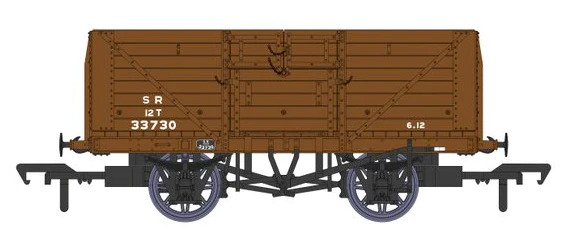 Rapido Trains 940015 D1379 8 Plank Wagon SR No.33730