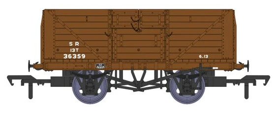Rapido Trains 940016 D1379 8 Plank Wagon SR No.36359