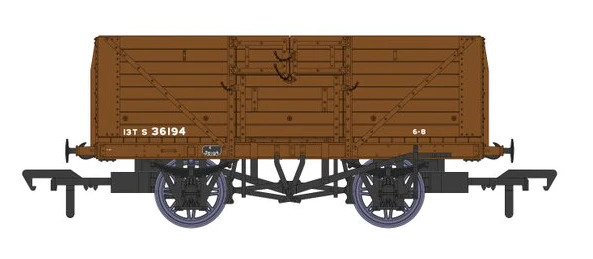 Rapido Trains 940026 D1379 8 Plank Wagon No.S36194