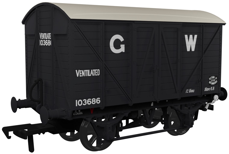 Rapido Trains 944006 Diagram V14 Van GWR No.103686