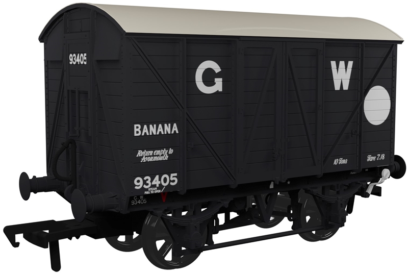 Rapido Trains 944030 Diagram Y4 Banana Van GWR No.93405