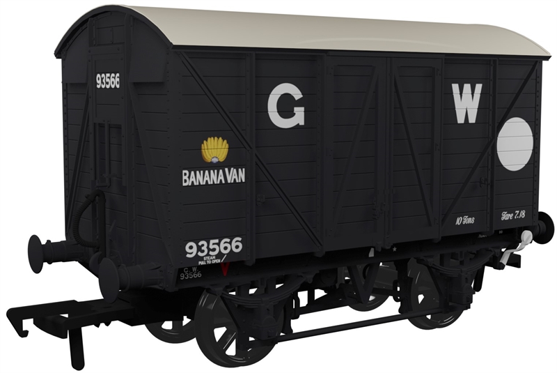 Rapido Trains 944032 Diagram Y4 Banana Van GWR No.93566