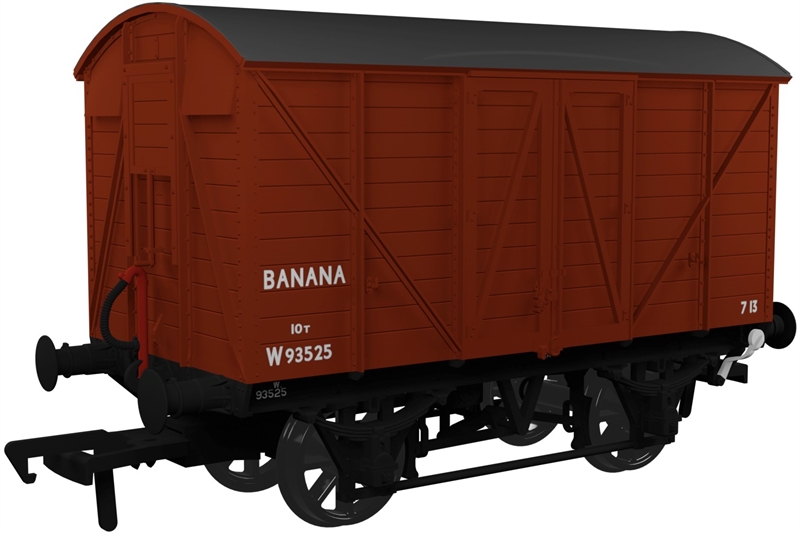 Rapido Trains 944035 Diagram Y4 Banana Van BR No.W93525