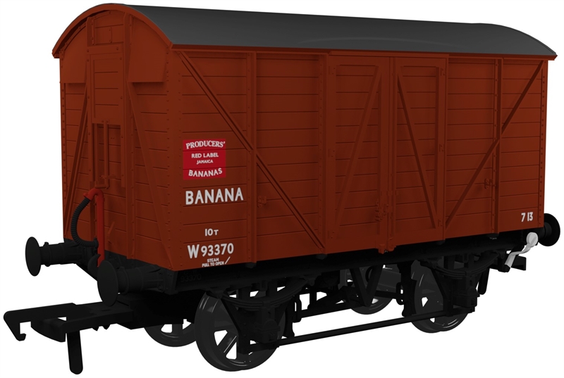 Rapido Trains 944036 Diagram Y4 Banana Van BR No.W93370