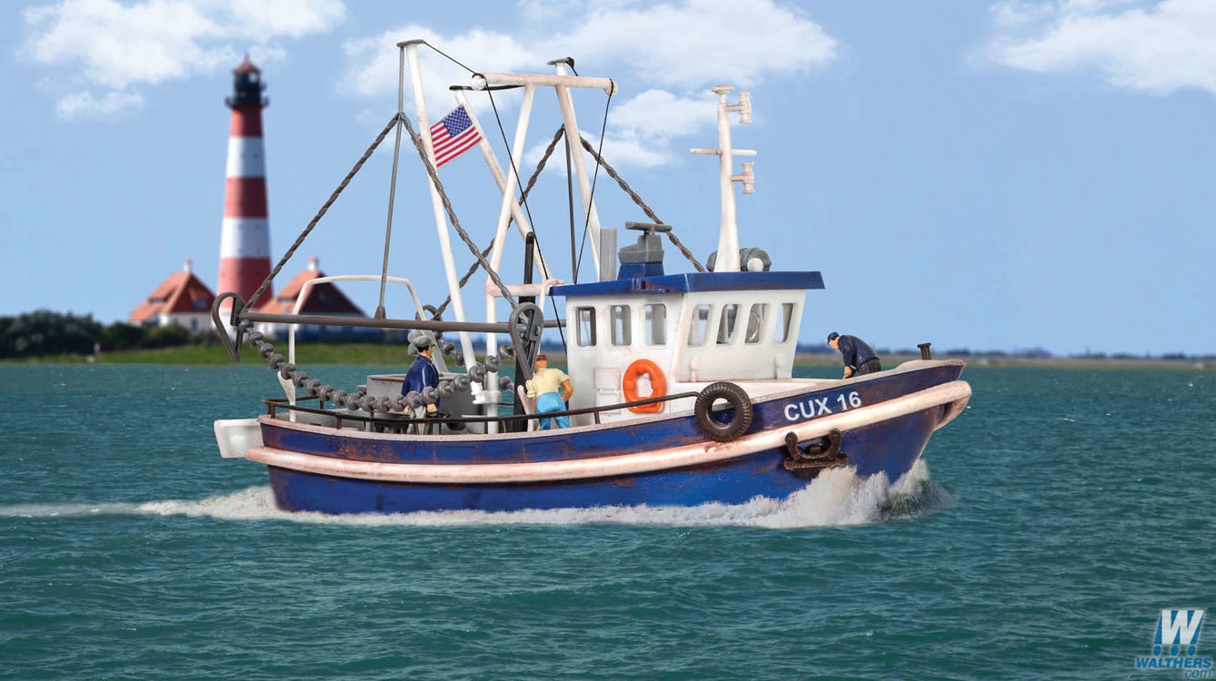 Walthers SceneMaster Modern Fishing Boat 949-11016