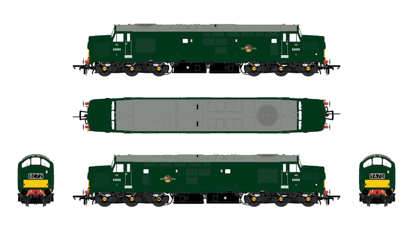 Accurascale ACC2618 Class 37/0 D6600 BR Green SYP