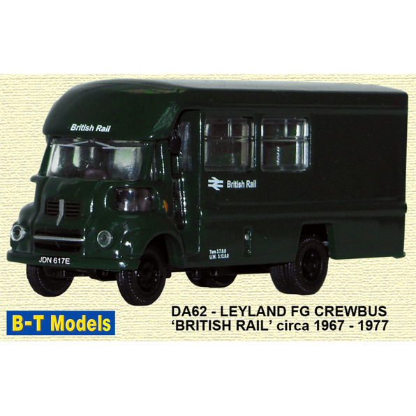 Base Toys DA62 Leyland FG Crewbus British Rail