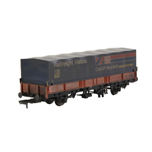 EFE E87044 BR SEA Wagon BR Railfreight Red with Hood Weathered