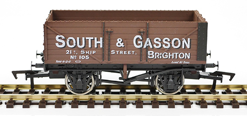 Gaugemaster Collection GM4410201 7 plank Open Wagon South and Gasson Brighton