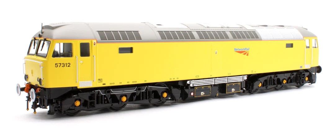 Heljan 5713 Class 57 312 Network Rail Yellow