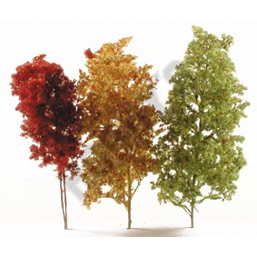 Modellbahn Zubehor Assorted Trees 80-120Mm Assorted Colour Box of 12 J4C