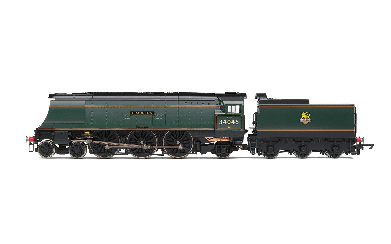 Hornby R30114 BR West Country Class 4-6-2 34046 Braunton