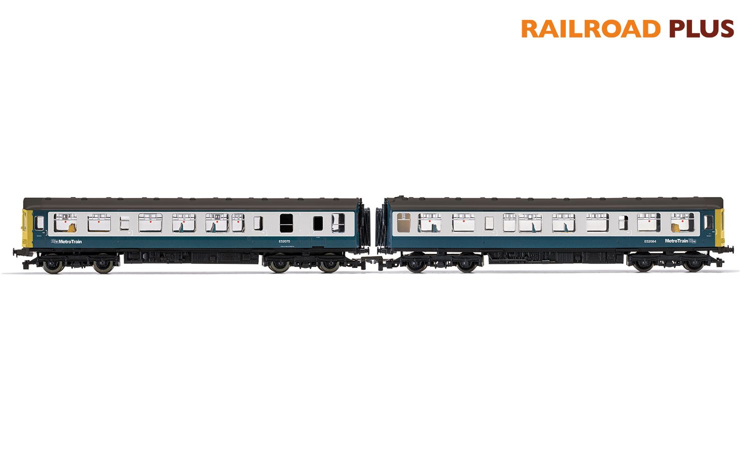 Hornby R30171 RailRoad Plus MetroTrain Class 110 2 Car Train Pack E52075