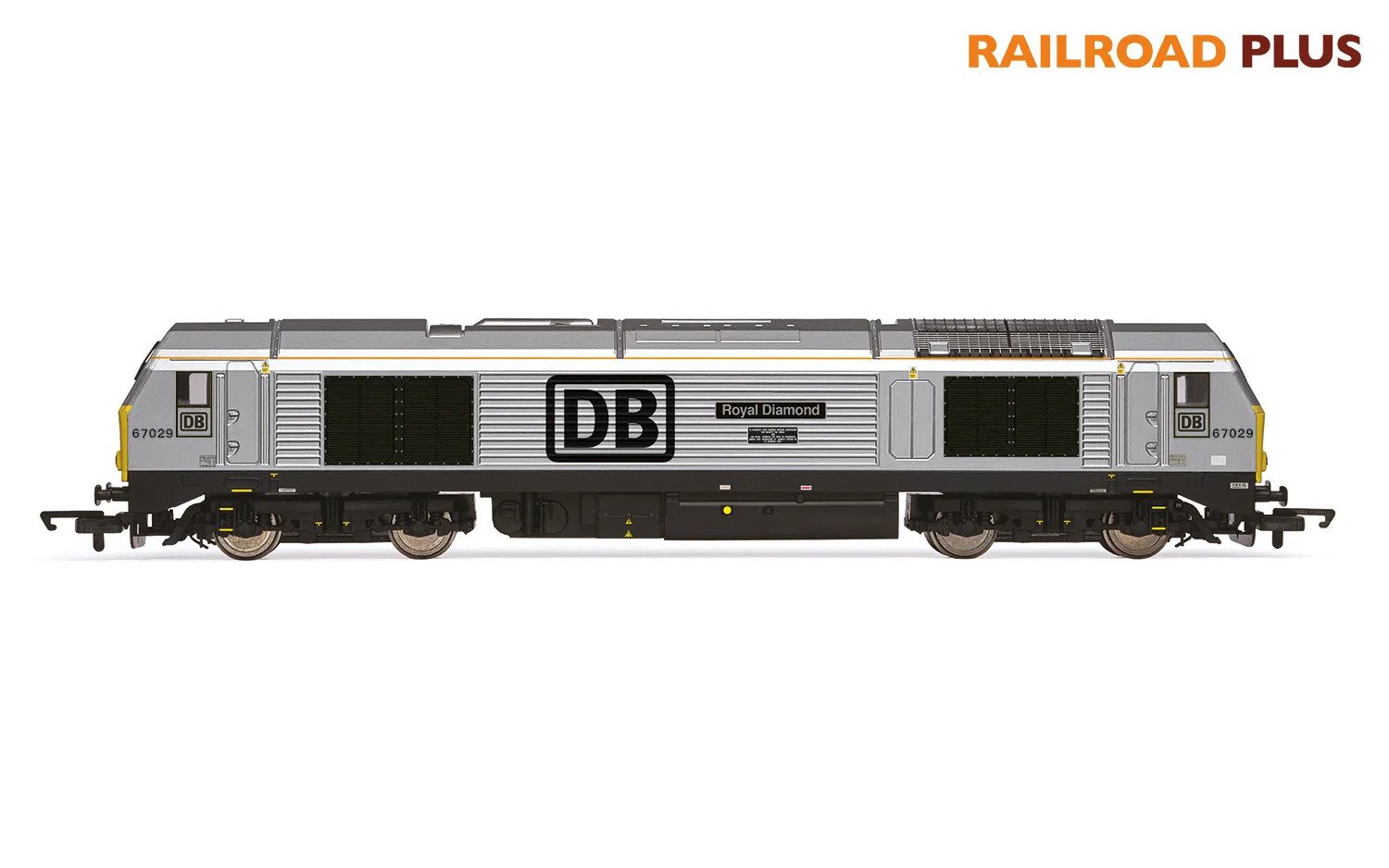 Hornby R30178 RailRoad Plus DB Class 67 Bo-Bo 67029 Royal Diamond