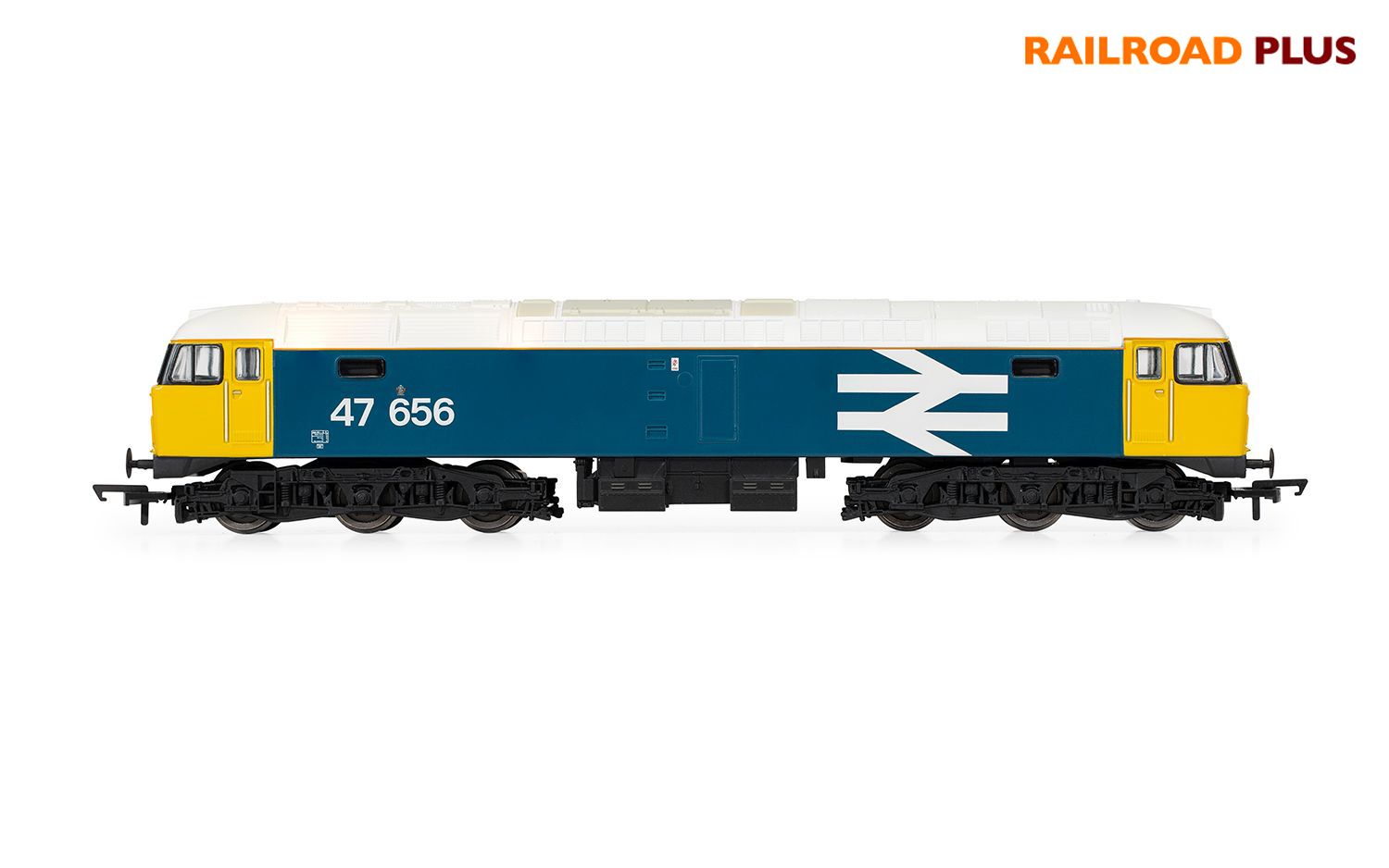 Hornby R30179 RailRoad Plus BR Class 47 Co-Co 47656