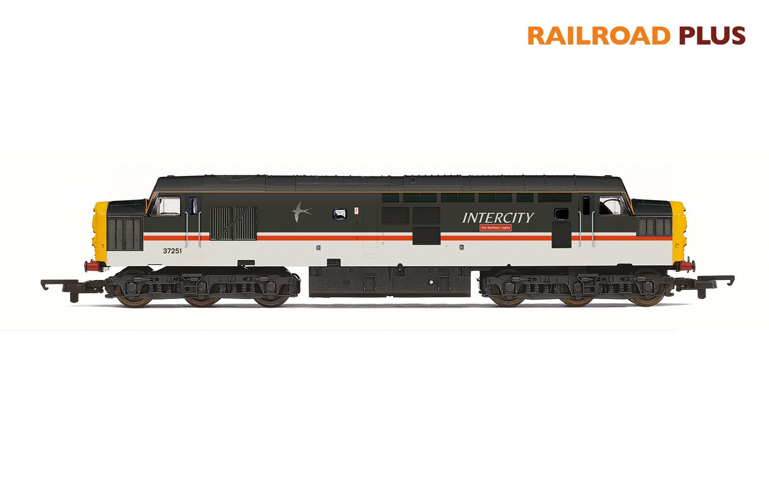 Hornby R30180 RailRoad Plus BR InterCity Class 37 Co-Co 37251 The Northern Lights