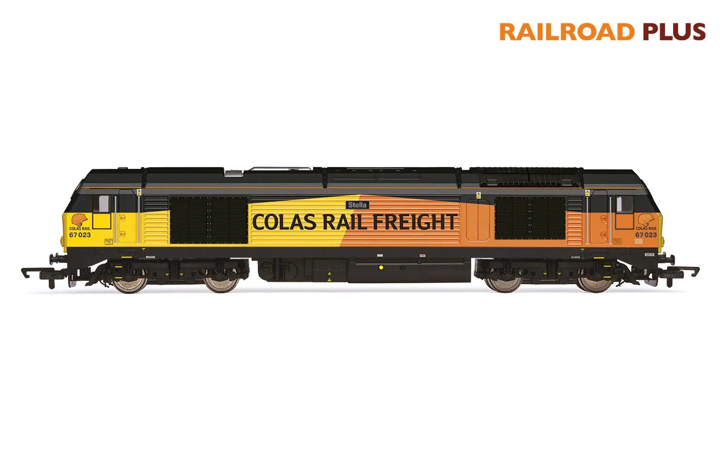 Hornby R30184 RailRoad Plus Colas Rail Class 67 Stella Co-Co