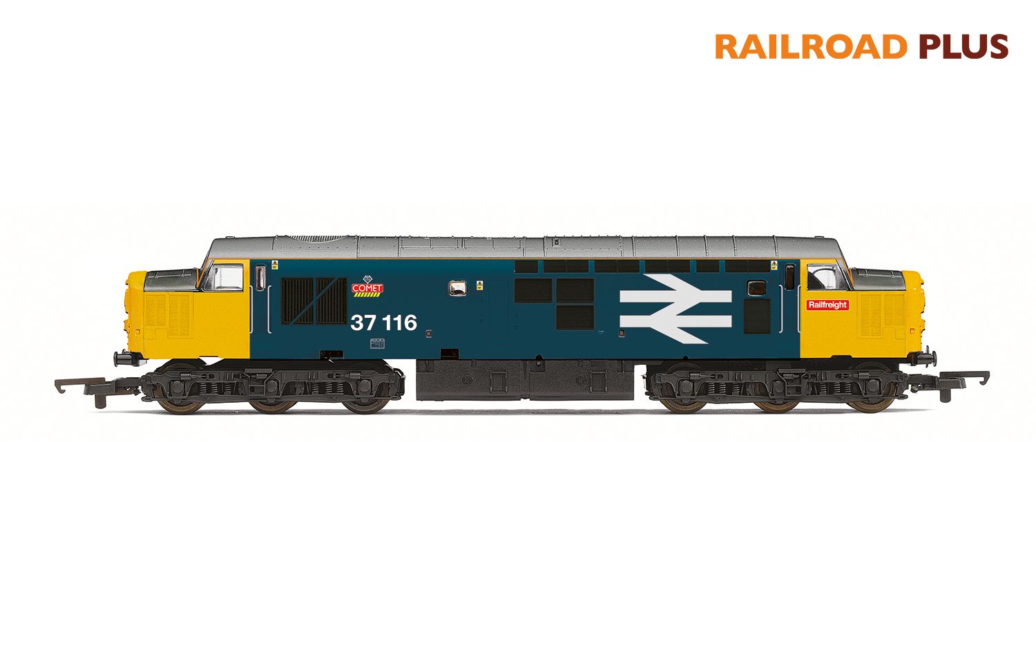 Hornby R30185 RailRoad Plus BR Class 37 Co-Co 37116 Comet