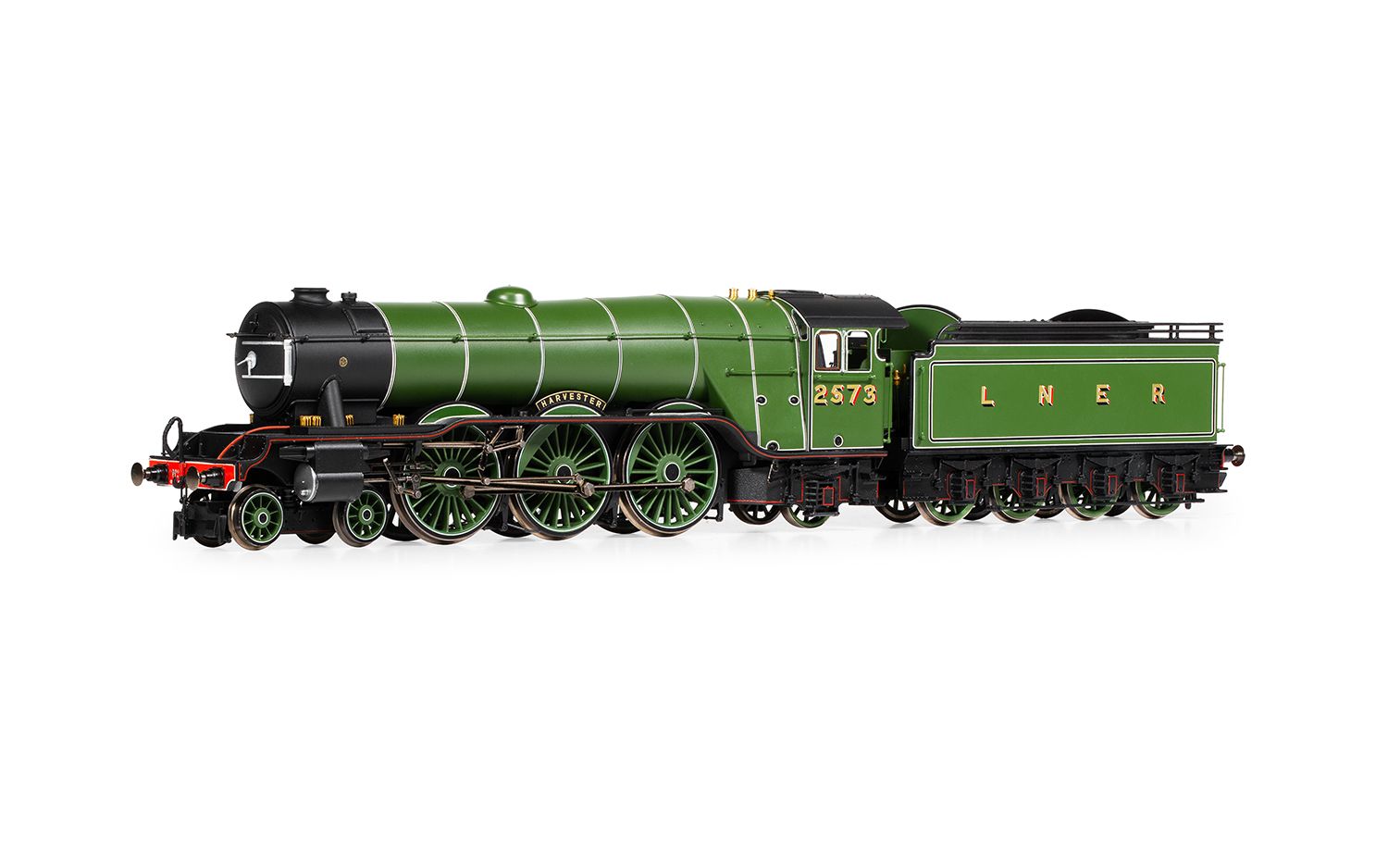 Hornby R30216 LNER A3 Class No.2573 Harvester with Diecast Footplate and Flickering Firebox