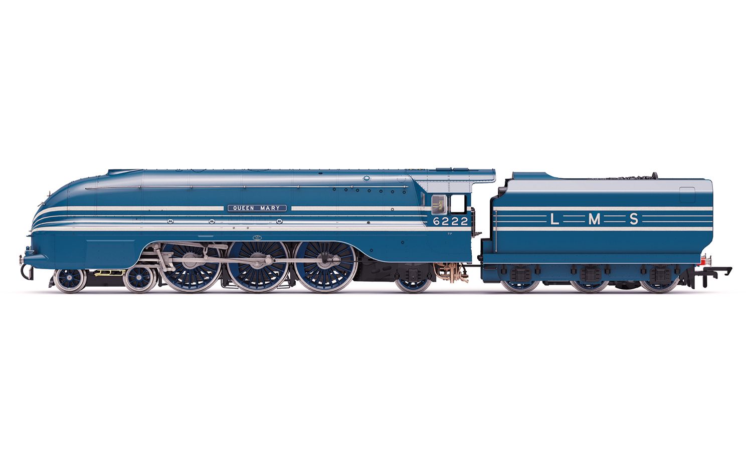 Hornby R30228 LMS Princess Coronation Class 4-6-2 6222 Queen Mary