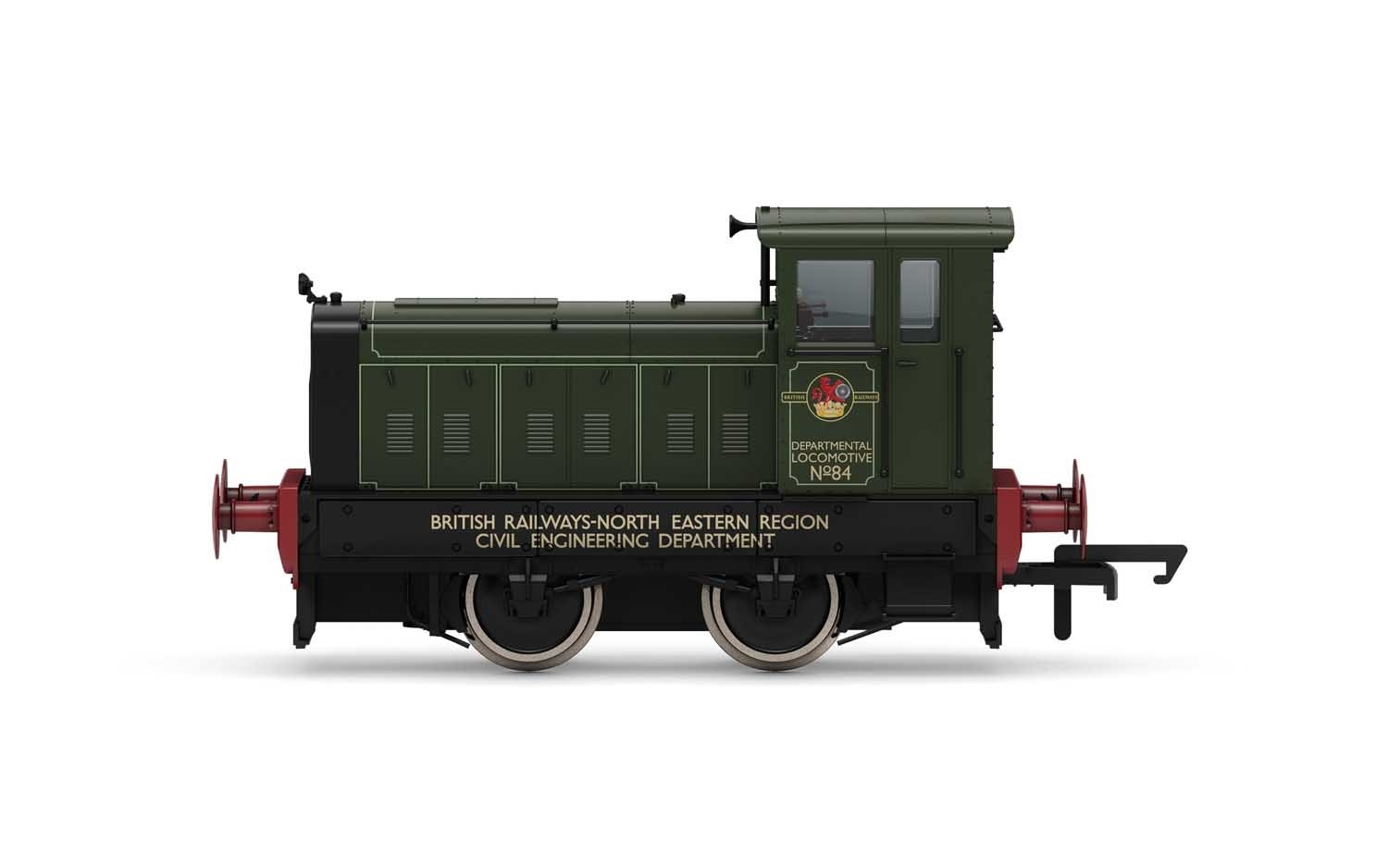 Hornby R3896 BR Ruston & Hornsby 88DS 0-4-0 No. 84