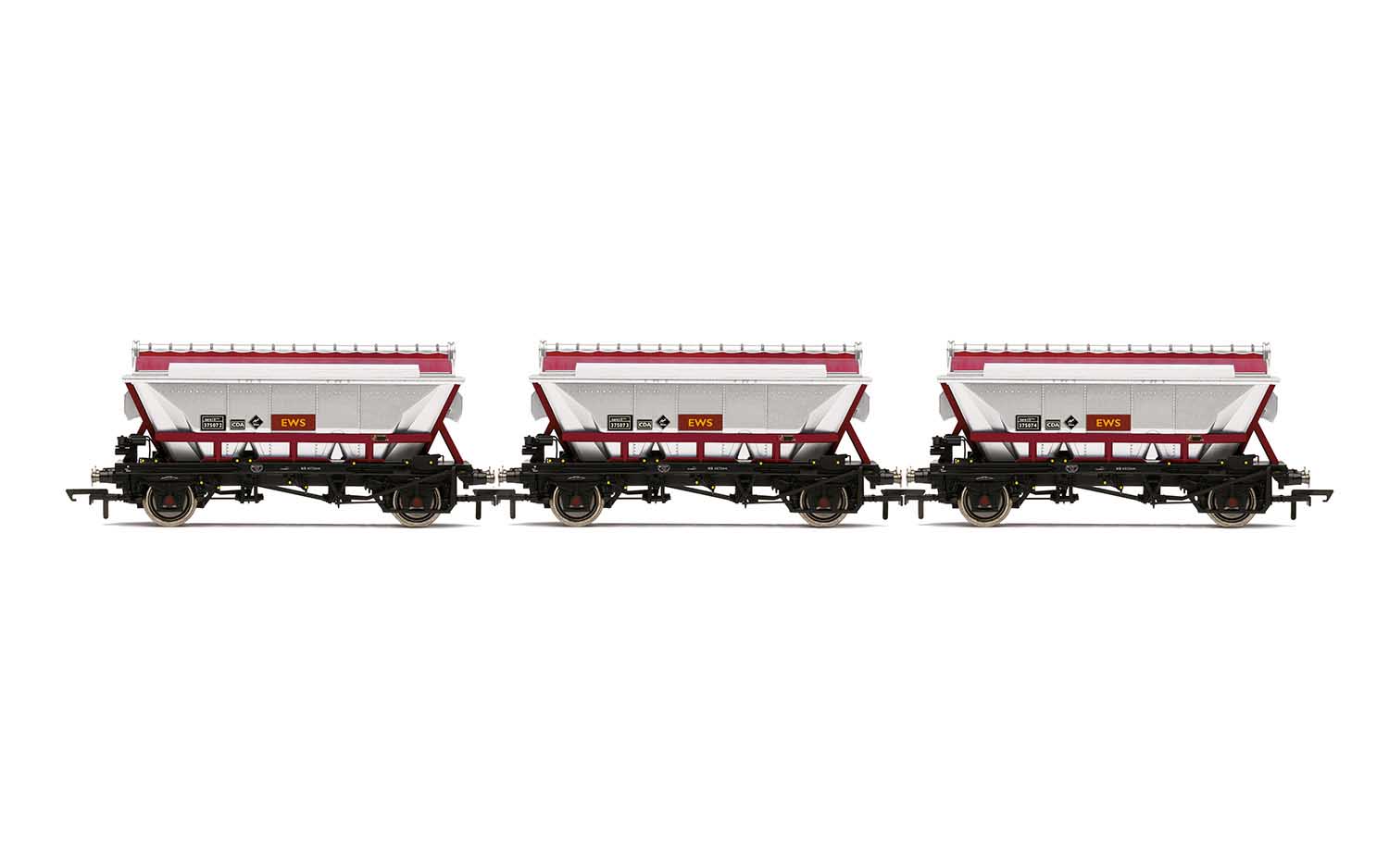 Hornby R60071 CDA Hopper Wagons Three Pack EWS