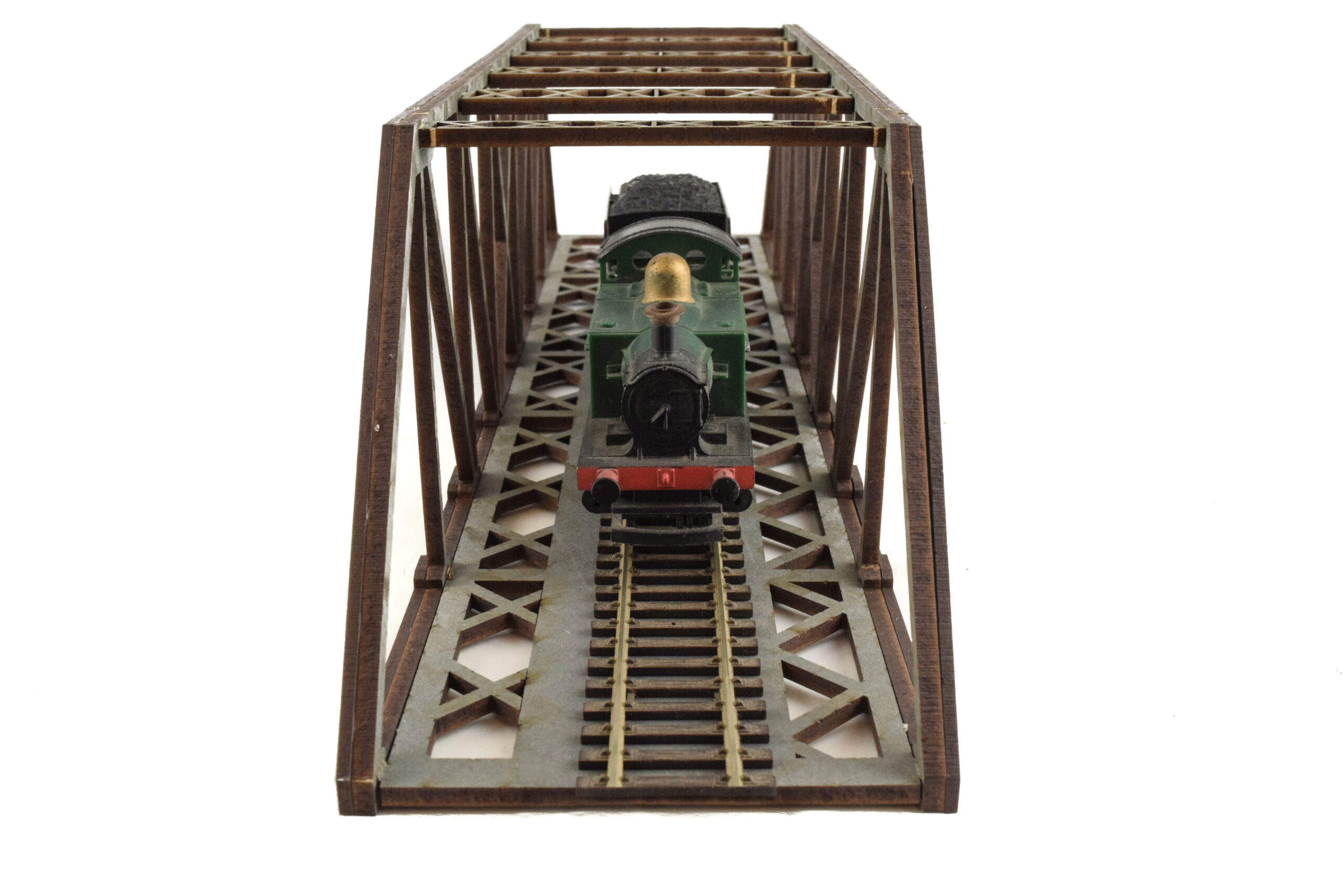 WW Scenics Low Detail Single Track Girder Grey Bridge 400 mm S039